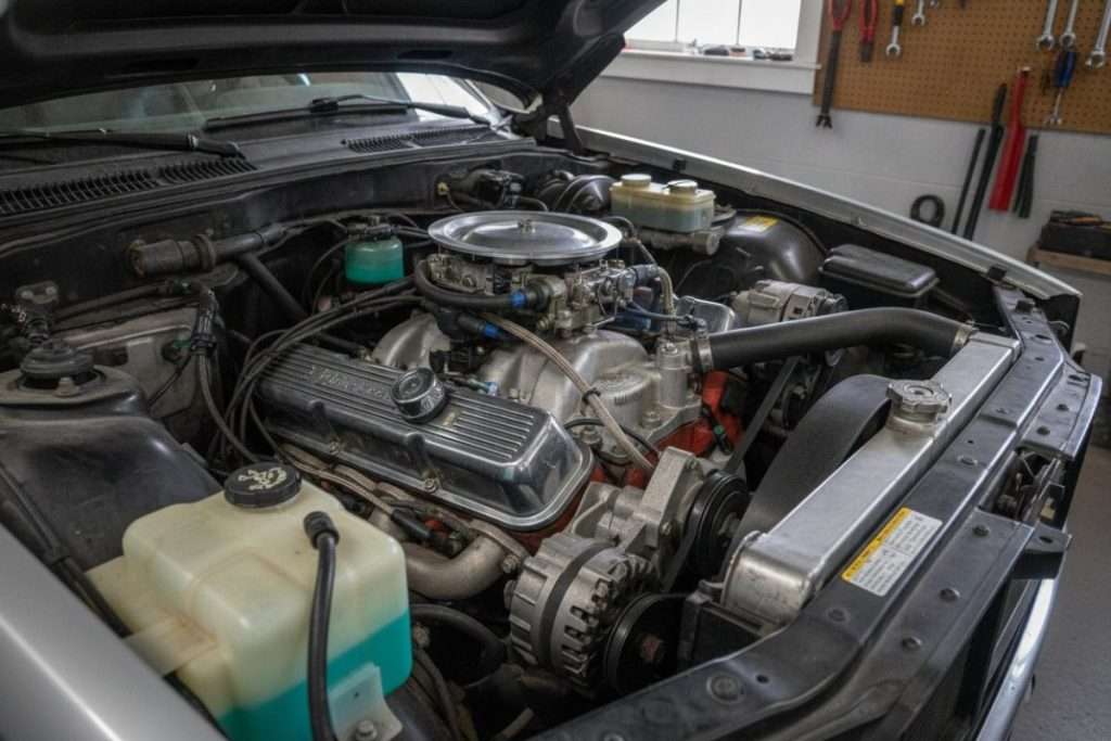 Schéma sous capot Megane 3 : composants et fluides